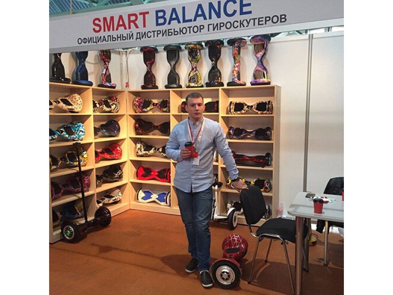 Гироскутеры в ТРЕНДЕ - показала выставка-интерактив ЭкшнЭкспо