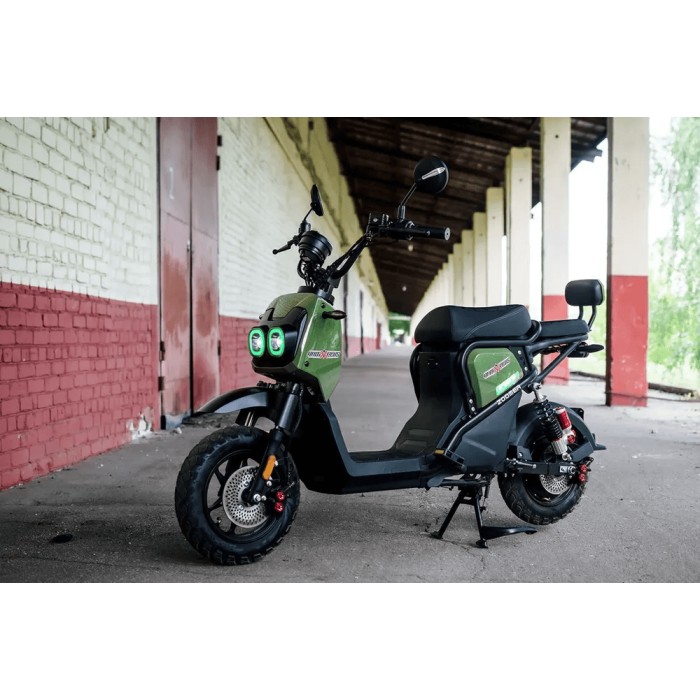 Электроскутер AVM Zoomer Зеленый