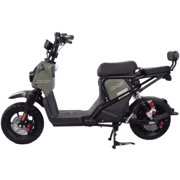 Электроскутер AVM Zoomer Зеленый