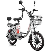 Электровелосипед AVM E-ALFA 20 Pro Серебристый