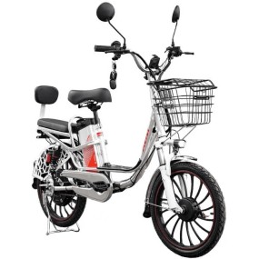 Электровелосипед AVM E-ALFA 20 Pro Серебристый