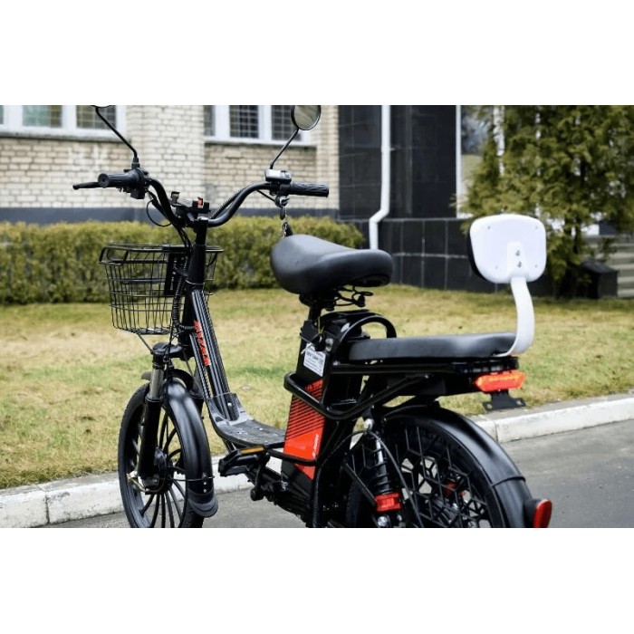 Электровелосипед AVM E-ALFA 20 Pro Серебристый