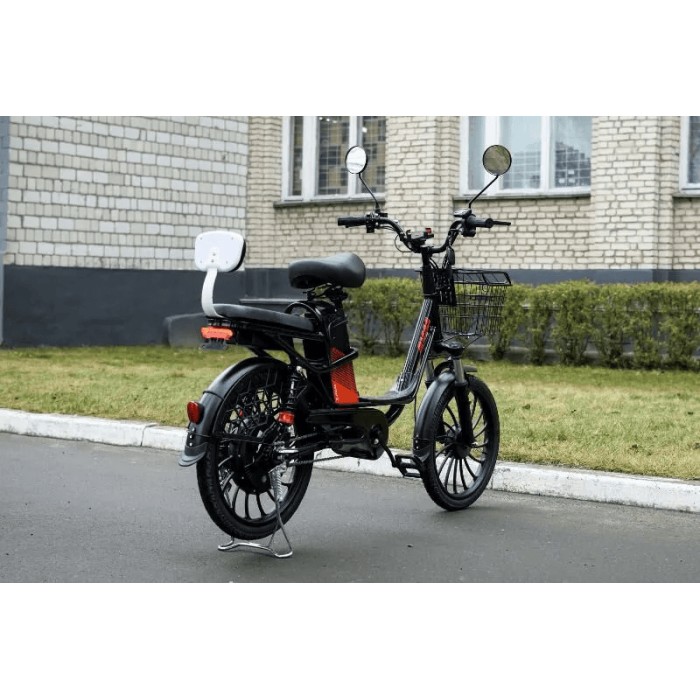 Электровелосипед AVM E-ALFA 20 Pro Серебристый