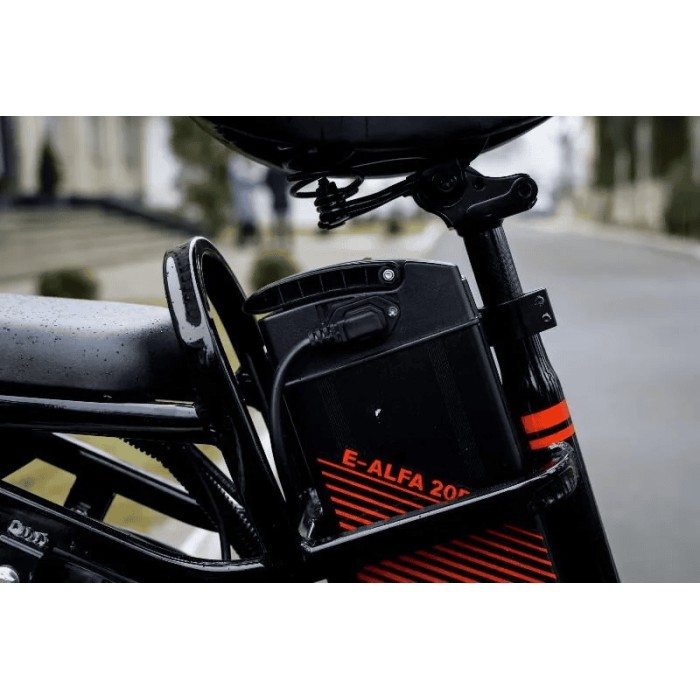 Электровелосипед AVM E-ALFA 20 Pro Серебристый