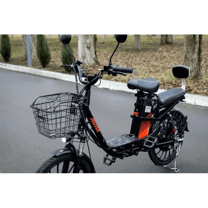 Электровелосипед AVM E-ALFA 20 Pro Серебристый