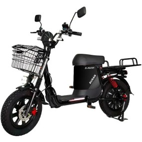 Электровелосипед AVM E-ALFA Buran Черный