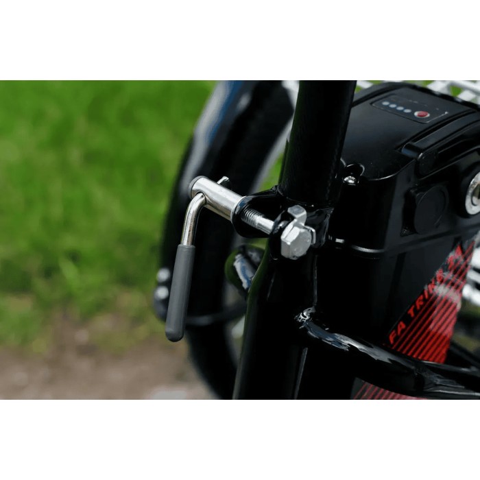 Электровелосипед AVM E-ALFA TRIKE 24 Черный