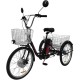 Электровелосипед AVM E-ALFA TRIKE 24 Черный