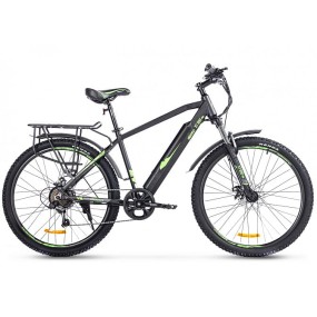 Электровелосипед Eltreco XT 800 Pro Чёрно-зелёный