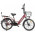 Электровелосипед e-ALFA NEW бордовый