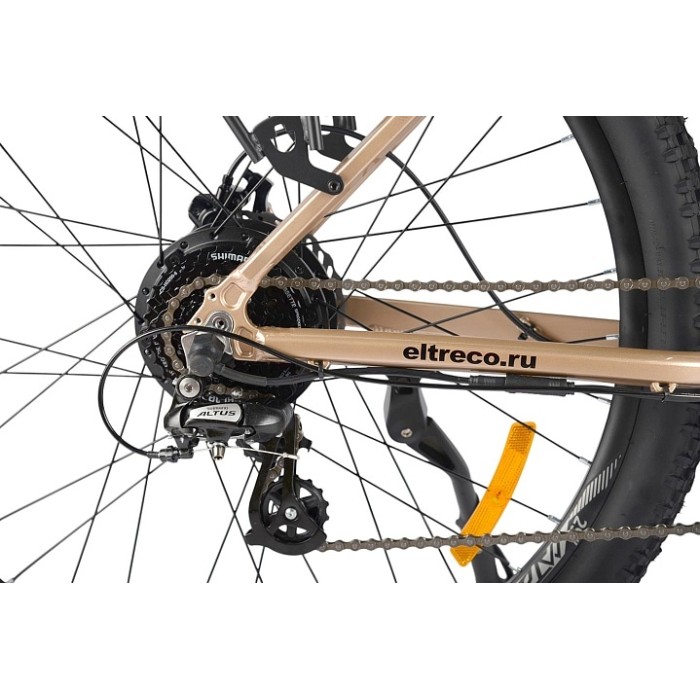 Велогибрид Eltreco Ultra MAX PRO Чёрный