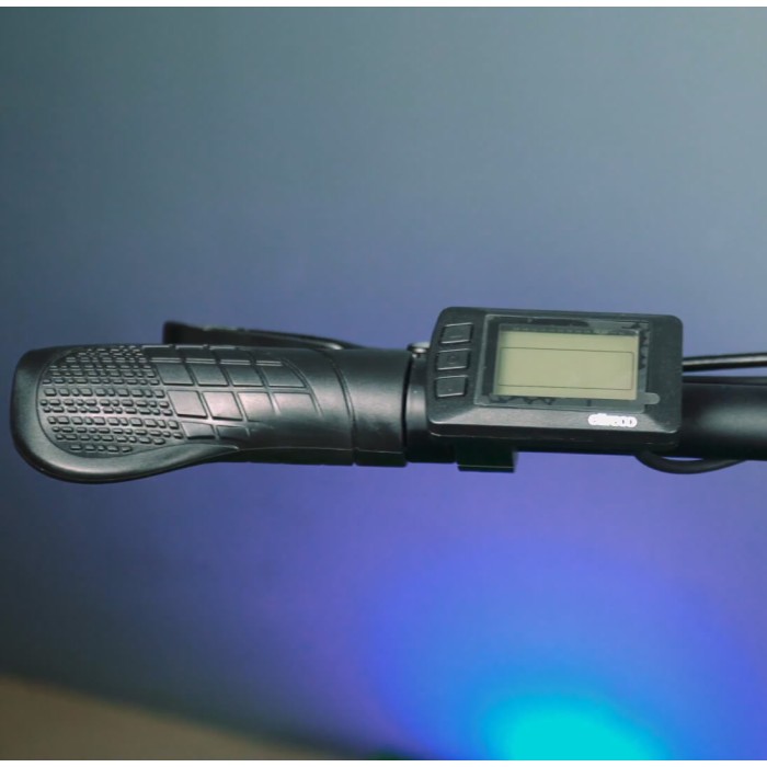 Велогибрид Eltreco Ultra LITE Чёрно-зелёный