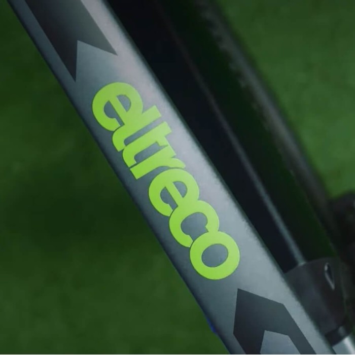 Велогибрид Eltreco Ultra Trend Серо-зелёный