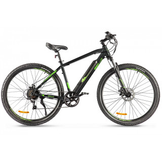 Велогибрид Eltreco Ultra LITE Чёрно-зелёный