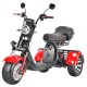 Электроскутер трицикл White Siberia PRO TRIKE 3000W 21Ah Красный
