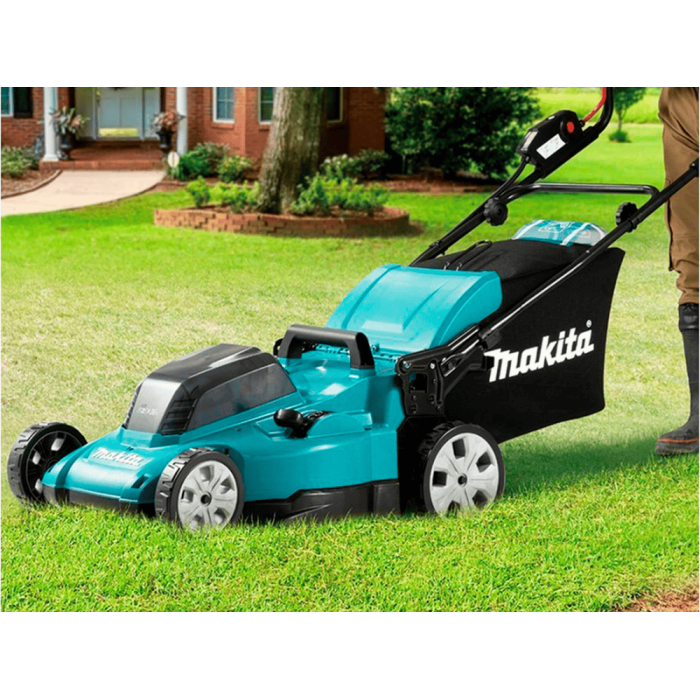 Газонокосилка аккумуляторная MAKITA LXT DLM480CT2