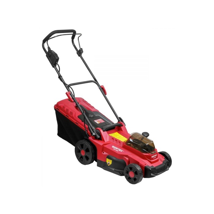 Газонокосилка аккумуляторная WORTEX CLM 3836 ALL1 XLT SET БЕСЩЁТ. ДВИГ., 18В+18В, шир.370 мм