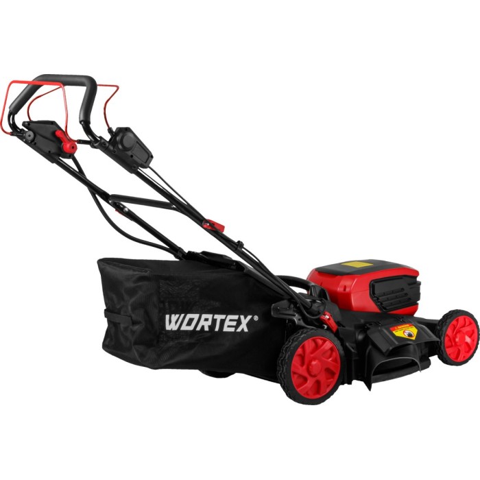 Газонокосилка аккум. WORTEX CLM 4536-4 в кор. XLT SOLO БЕСЩЁТ.ДВИГ., САМОХОД., 18В+18В