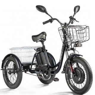 Трицикл Eltreco Porter Fat 500 UP черный
