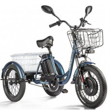 Трицикл Eltreco Porter Fat 500 синий