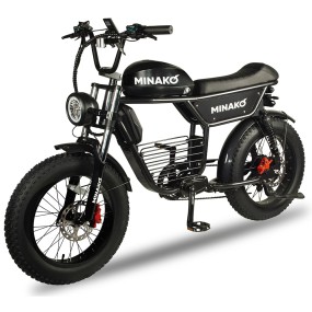 Электровелосипед Minako Bike Чёрный