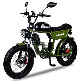 Электровелосипед Minako Bike Зелёный