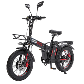 Электровелосипед Minako F10 Dual (полный привод) Красный