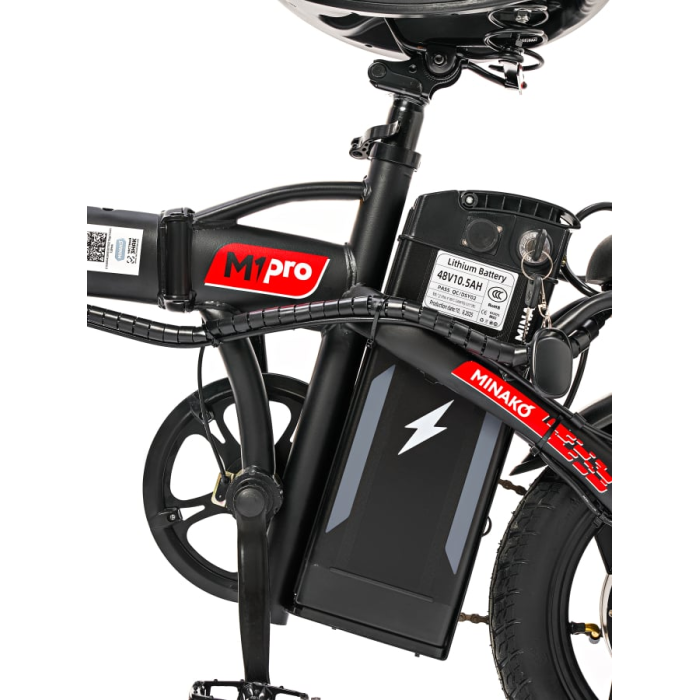 Электровелосипед Minako M1 Pro Красный