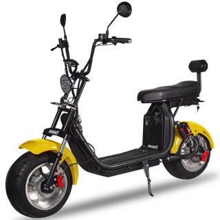 Электроскутер Minako Rex двухколёсный Жёлтый