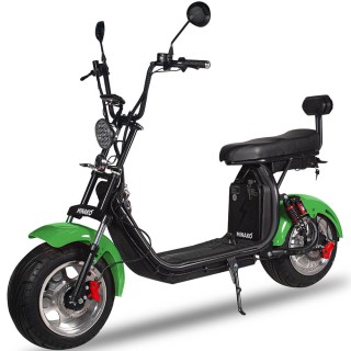 Электроскутер Minako Rex двухколёсный Зелёный