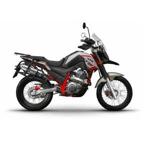 Мотоцикл MINSK Goose 400 Серо-красный