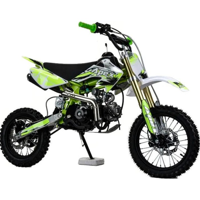 Питбайк Motoland 110 APEX10 E 14/12 автомат Зелёный