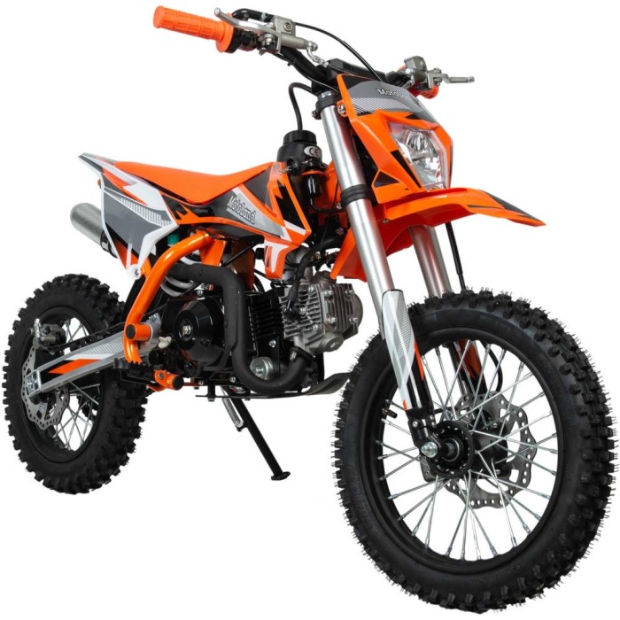 Питбайк Motoland 125 SX 125 E 14/12 Оранжевый