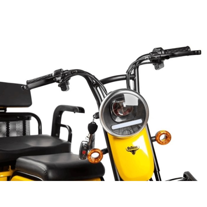 Электротрицикл Rutrike Навигатор Желтый