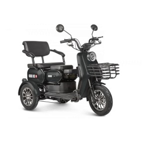Электрический трицикл Rutrike Патрон Черный