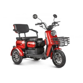 Электрический трицикл Rutrike Патрон Красный