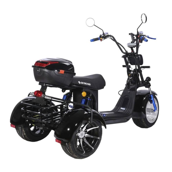 Электроскутер трицикл Skyboard MyRussia TRIKE BR60 3000W Чёрный