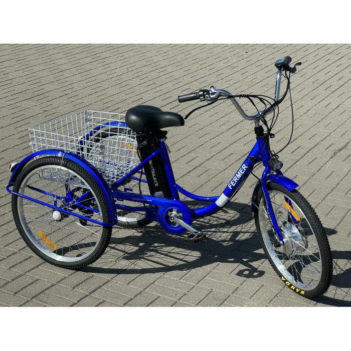 Трехколесный электровелосипед SmartBalance Fermer Синий (2024)