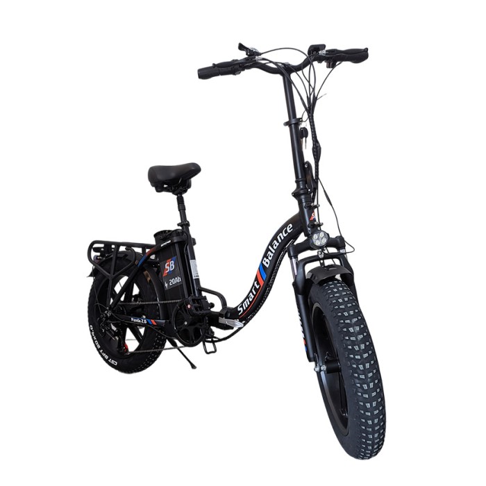 Электрический велосипед SmartBalance Panda 2.0 (2025) Черный