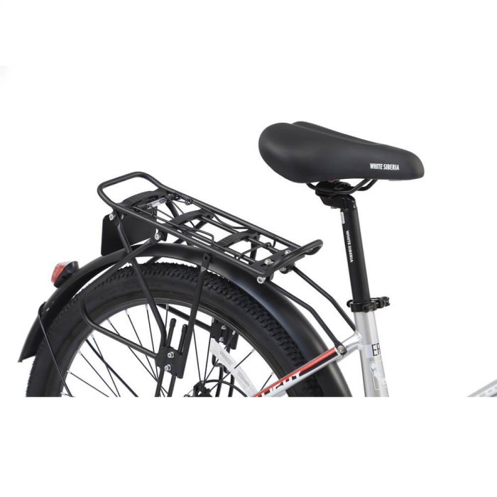 Электровелосипед WHITE SIBERIA CAMRY LIGHT 500W (Чёрный)