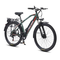 Электровелосипед WHITE SIBERIA CAMRY ALLROAD 500W (Зелёный)
