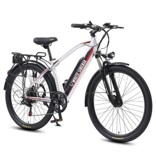 Электровелосипед WHITE SIBERIA CAMRY ALLROAD 500W (Серебристый)