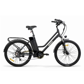 Электровелосипед Eltreco Moon Черный матовый