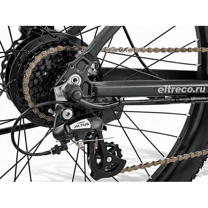 Электровелосипед Eltreco Ultra MAX GT Черный