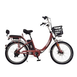 Электровелосипед Smart8 Venera Lite коричневый