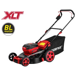 Газонокосилка аккумуляторная WORTEX CLM 4536 в кор. XLT SOLO БЕСЩЁТ.ДВИГ., 18В+18В, шир.460 мм