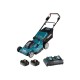 Газонокосилка аккумуляторная MAKITA LXT DLM538CT2