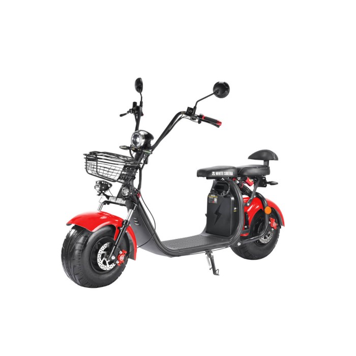 Электроскутер White Siberia PRO LIGHT 2000w 21ah