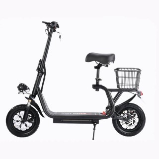 Электросамокат с сиденьем White Siberia Mini 1000W