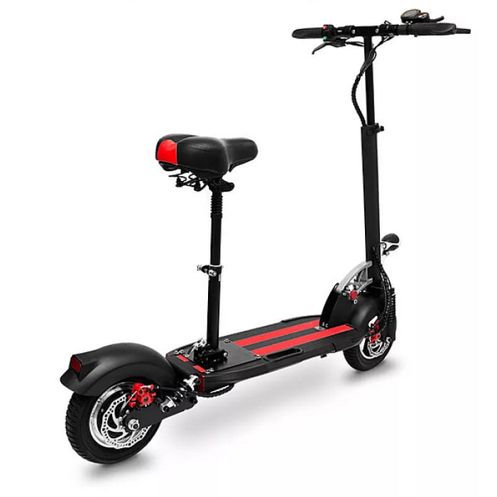 Электросамокат с сиденьем Kugoo M3 LUX Чёрный (Jilong)